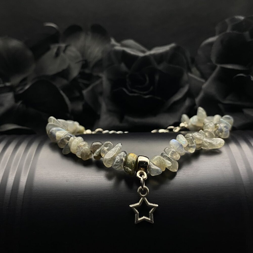 Charm Natural Breaded Adjustable Emstone Beads Handmade Bracelet